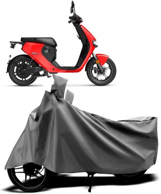 AUTO PEARL Two Wheeler Cover for Vmoto Soco(Super Soco Cumini, Silver)