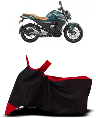 VESMEI Two Wheeler Cover for Yamaha(FZ25 BS6, Red)