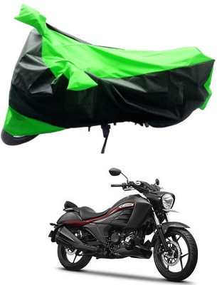 RWT Two Wheeler Cover for Suzuki(Intruder, Black, Green)