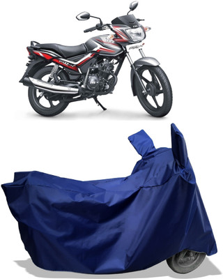 Amexride Two Wheeler Cover for TVS(Star City, Blue)