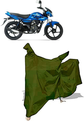 Amexride Two Wheeler Cover for Bajaj(XCD 125cc, Maroon)