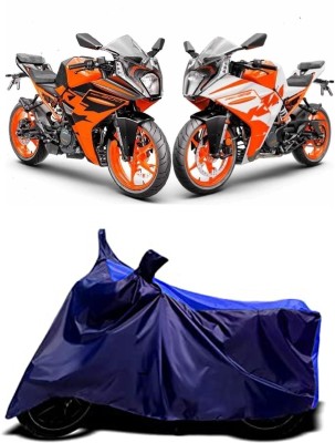 VESMEI Waterproof Two Wheeler Cover for KTM(RC 200, Blue)