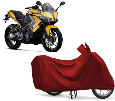 EGAL Two Wheeler Cover for Bajaj(Pulsar SS400 BS6, Maroon)