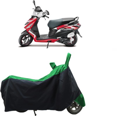 Coxtor Waterproof Two Wheeler Cover for Hero(Maestro Electric, Green)