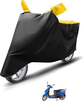 Caronix Waterproof Two Wheeler Cover for Avon(E Scoot, Yellow)
