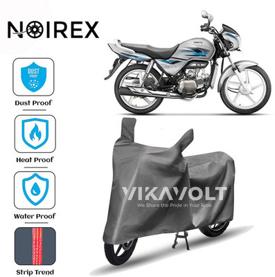 NOIREX Two Wheeler Cover for Hero(Splendor Pro, Grey)