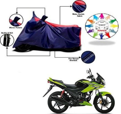 DeepShakshi AUTOMOTIVE Waterproof Two Wheeler Cover for Honda(CBF, Blue, Red)