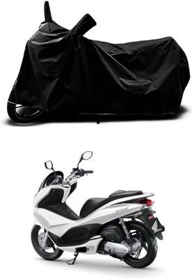 Mdstar Waterproof Two Wheeler Cover for Honda(PCX 125 BS6, Black)
