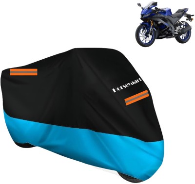 Horseyaart Waterproof Two Wheeler Cover for Yamaha(YZF-R15 V3 BS6, Blue)