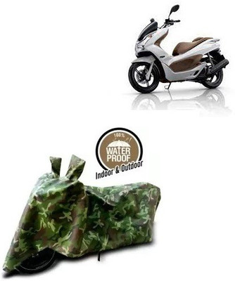 THE REAL ARV Waterproof Two Wheeler Cover for Honda(PCX 125 BS6, Multicolor)