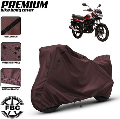 AutoGalaxy Waterproof Two Wheeler Cover for Bajaj(Discover, Maroon)