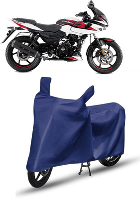 KANISHA ENTERPRISES Waterproof Two Wheeler Cover for Bajaj(Pulsar 220F, Blue)
