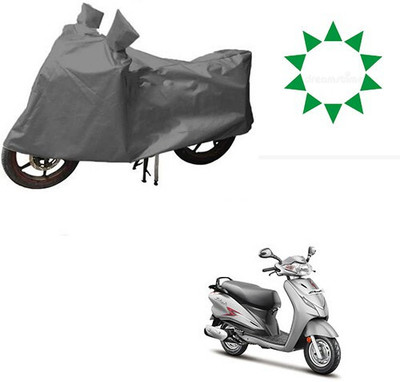 DeepShakshi AUTOMOTIVE Waterproof Two Wheeler Cover for Hero(Moto Corp Duet, Grey)