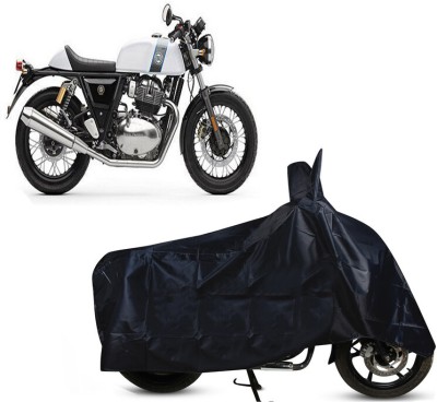 EGAL Waterproof Two Wheeler Cover for Royal Enfield(Continental GT 650, Black)