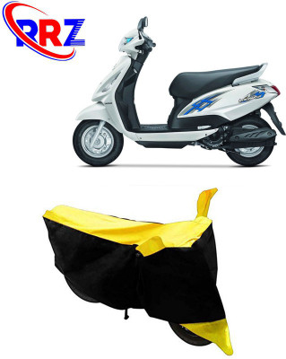 RRZ Waterproof Two Wheeler Cover for Suzuki(Swish 125, Black, Yellow)