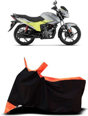 VESMEI Two Wheeler Cover for Hero(Blaze, Orange)