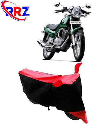 RRZ Waterproof Two Wheeler Cover for TVS(Fiero FX, Black, Red)