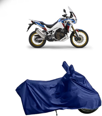 APNEK Waterproof Two Wheeler Cover for Honda(Africa Twin, Blue)