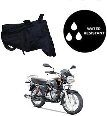 MMSSTAR Waterproof Two Wheeler Cover for Bajaj(Boxer, Black)