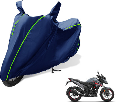 Auto Hub Waterproof Two Wheeler Cover for Honda(X-Blade, Blue)
