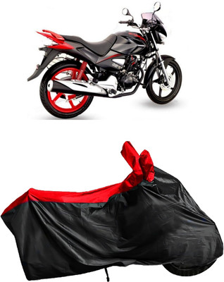 Autofly Waterproof Two Wheeler Cover for Honda(CBZ Extreme, Red, Black)