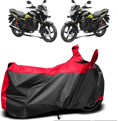smwzxyu Waterproof Two Wheeler Cover for Honda(Black, Red)