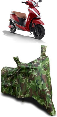 malti Waterproof Two Wheeler Cover for Ampere(Magnus BS6, Multicolor)