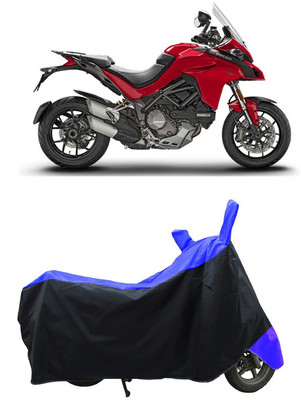 Coxtor Waterproof Two Wheeler Cover for Ducati(Multistrada 1260, Blue)