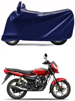 Mdstar Waterproof Two Wheeler Cover for Bajaj(Platina 110, Blue)