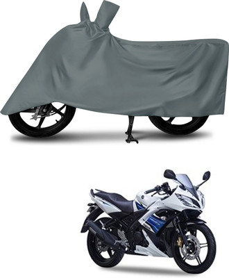 MMSSTAR Waterproof Two Wheeler Cover for Yamaha(YZF R15 S, Grey)