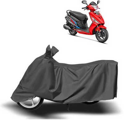 AutoGalaxy Waterproof Two Wheeler Cover for Hero(Maestro Edge 110 BS6, Grey)