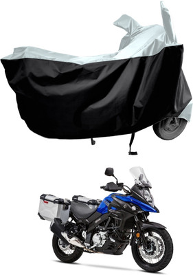 Amexride Two Wheeler Cover for Suzuki(V-Strom 650 XT, Multicolor)