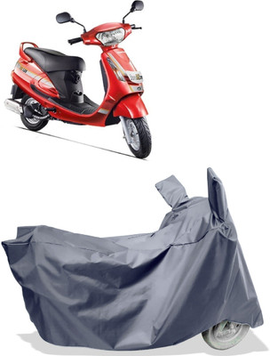 Amexride Two Wheeler Cover for Mahindra(Duro 125, Grey)