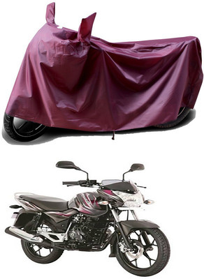 THE REAL ARV Waterproof Two Wheeler Cover for Bajaj(Discover 150 s, Maroon)