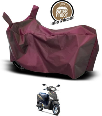AASHTIK MART Two Wheeler Cover for Hero(Electric Optima HS500 ER BS6, Maroon)