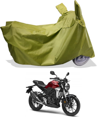 Amexride Two Wheeler Cover for Honda(CB300R, Maroon)