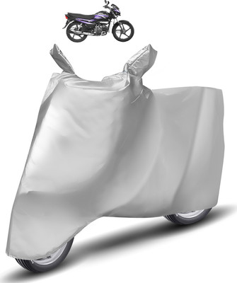 Caronix Two Wheeler Cover for Hero(Super Splendor, Silver)