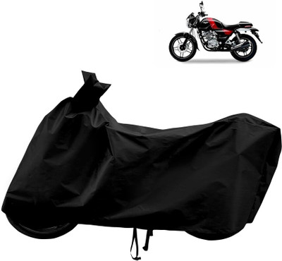 Horseyaart Waterproof Two Wheeler Cover for Bajaj(V12, Black)
