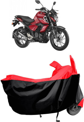 KEDIT Two Wheeler Cover for Yamaha(FZ-S Fi Version 3.0, Red)