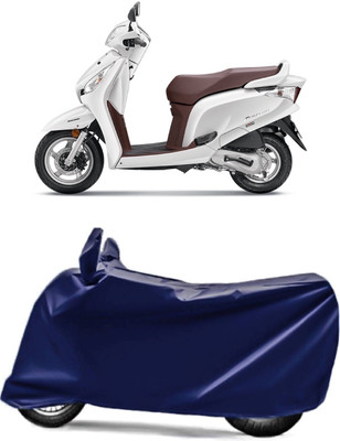 Swarish Two Wheeler Cover for Honda(Aviator, Blue)
