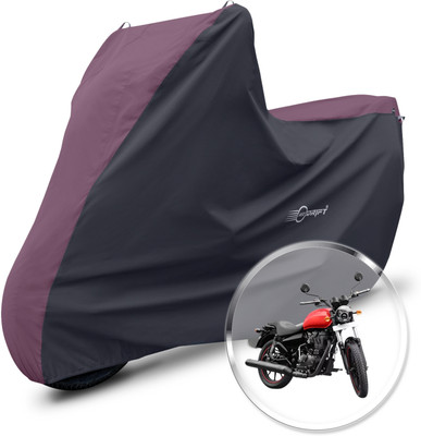 Neodrift Two Wheeler Cover for Royal Enfield(Thunderbird 350, Maroon, Black)