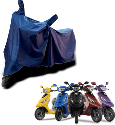 KEDIT Two Wheeler Cover for TVS(Blue)