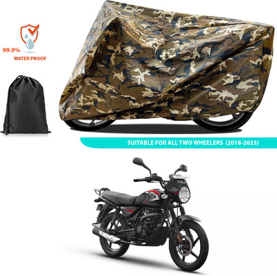 CODOKI Two Wheeler Cover for Bajaj(Yellow)