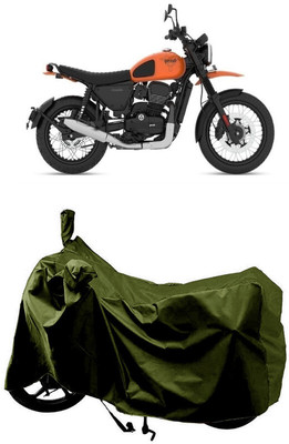 SUGASHRI Waterproof Two Wheeler Cover for Triumph(Street Scrambler BS6, Green)
