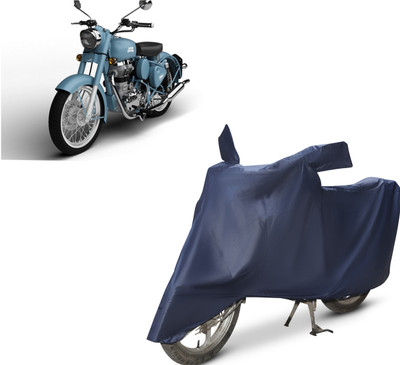 EGAL Waterproof Two Wheeler Cover for Royal Enfield(Himalayan, Blue)