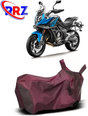 RRZ Waterproof Two Wheeler Cover for CFMoto(650MT, Maroon)