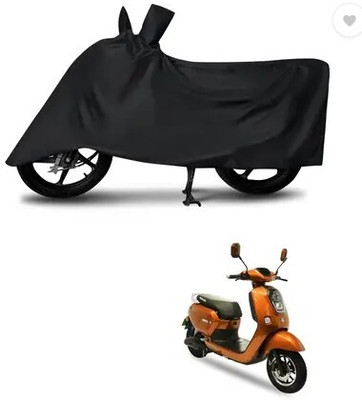 Tritika Waterproof Two Wheeler Cover for Okinawa(Lite, Black)