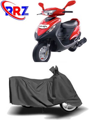 RRZ Waterproof Two Wheeler Cover for Mahindra(Flyte, Grey)