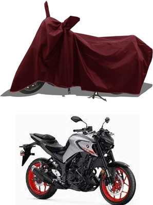 KEDIT Two Wheeler Cover for Yamaha(MT-15 BS6, Maroon)