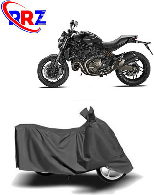 RRZ Waterproof Two Wheeler Cover for Ducati(Monster 82, Grey)